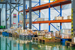 倉庫環境及物料儲存情況