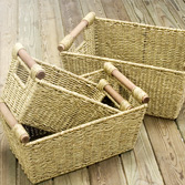 Eagleton商品: 麻製收納籃